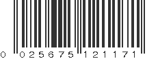 UPC 025675121171