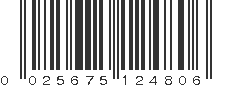 UPC 025675124806