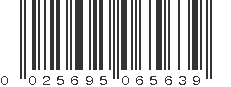 UPC 025695065639