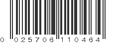 UPC 025706110464