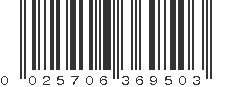 UPC 025706369503