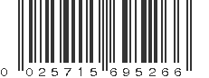 UPC 025715695266