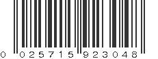 UPC 025715923048