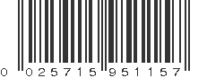 UPC 025715951157