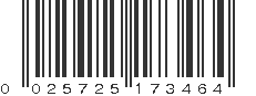 UPC 025725173464