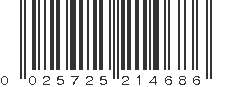 UPC 025725214686