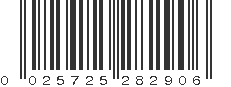 UPC 025725282906