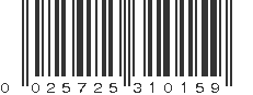 UPC 025725310159