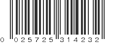 UPC 025725314232