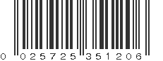 UPC 025725351206