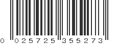 UPC 025725355273