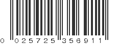 UPC 025725356911