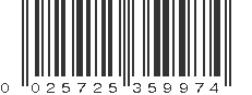 UPC 025725359974