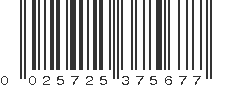 UPC 025725375677