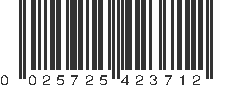 UPC 025725423712