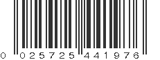 UPC 025725441976