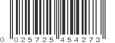 UPC 025725454273