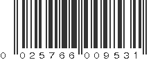 UPC 025766009531