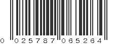 UPC 025787065264