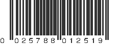 UPC 025788012519