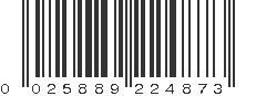 UPC 025889224873