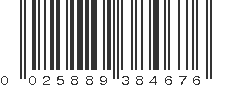 UPC 025889384676