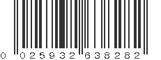 UPC 025932638282