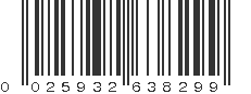 UPC 025932638299