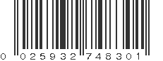 UPC 025932748301