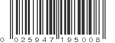 UPC 025947195008