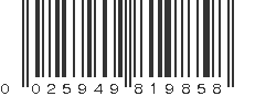 UPC 025949819858