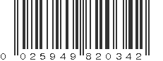 UPC 025949820342