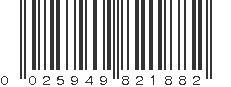 UPC 025949821882