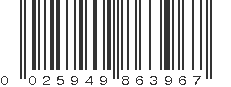 UPC 025949863967