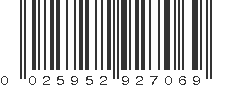 UPC 025952927069