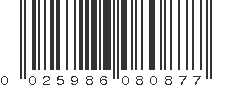 UPC 025986080877