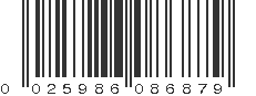 UPC 025986086879