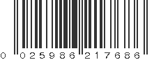 UPC 025986217686