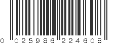 UPC 025986224608