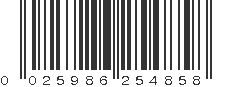 UPC 025986254858