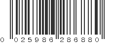 UPC 025986286880