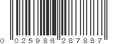 UPC 025986287887