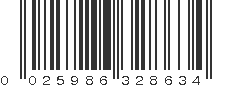 UPC 025986328634