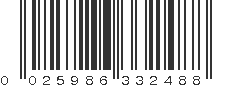 UPC 025986332488