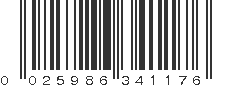 UPC 025986341176