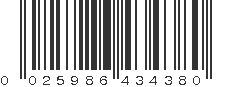 UPC 025986434380