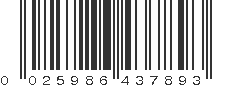 UPC 025986437893