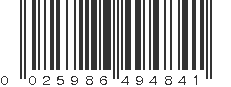 UPC 025986494841