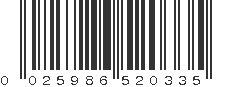 UPC 025986520335