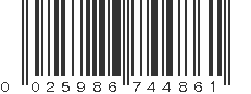 UPC 025986744861